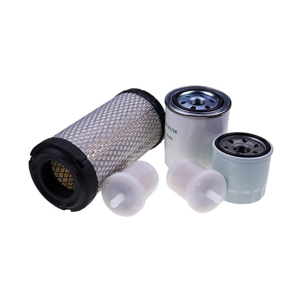 Maintenance Filter Kit 77700-05386 compatible with Kubota Tractor BX23S BX1870 BX1880 BX2370 BX2380