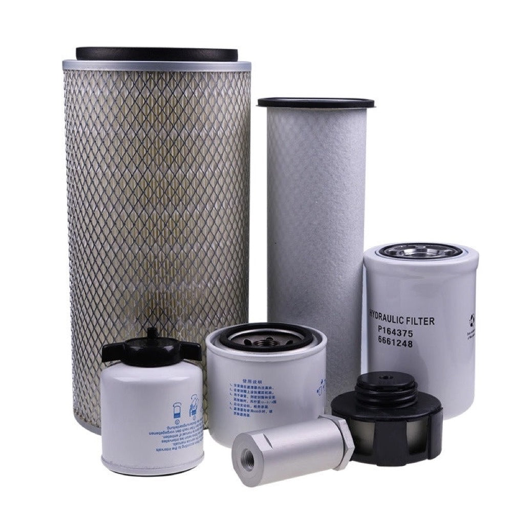Maintenance Filter Kit fits Bobcat Skid Steer A300 S220 S250 S300 S330 Track Loader T250 T300 T320