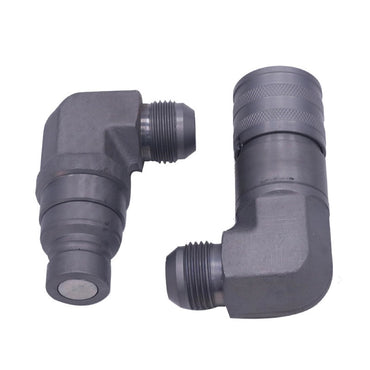 Male & Female Hydraulic Coupler Kit 7246795 7246781 suitable for Bobcat Loader A300 653 753 853 963 S130 S185 S205 S300 S530 S630 S750 S850 T190 T200 T320 T550 T595 T740