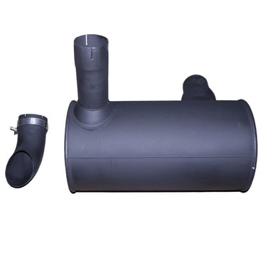Muffler 6754-11-5340 fits Komatsu Engine SAA6D107E-1 Excavator PC200-8 PC200LC-8 PC200LL-8 PC210-8K PC210LC-8K PC220-8 PC220LC-8 PC228US-8 PC240LC-8