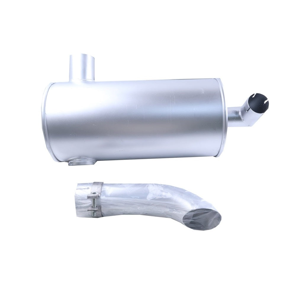 Muffler Silencer 4255657 fits Isuzu Engine 4BD1 Hitachi Excavator EX100-2 EX100-3 EX100M-2 EX100M-3
