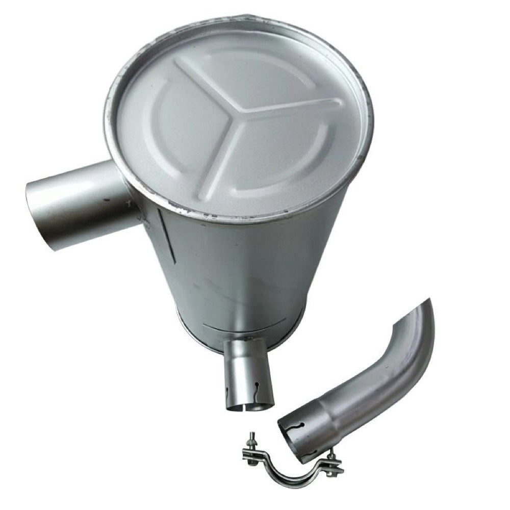Muffler Silencer 6271-11-5210 for use with Komatsu Engine SAA4D95LE-5A Excavator PC118MR-8 PW118MR-8 PC138US-8 PC138USLC-8