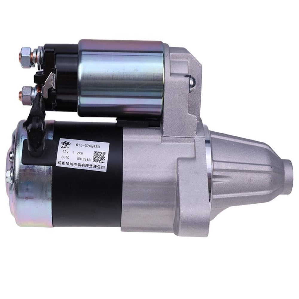 New Starter Motor KDE56STA3 QD1308 QD1268 QDJ1315A QDJ1309 compatible with Mortox Gen Set