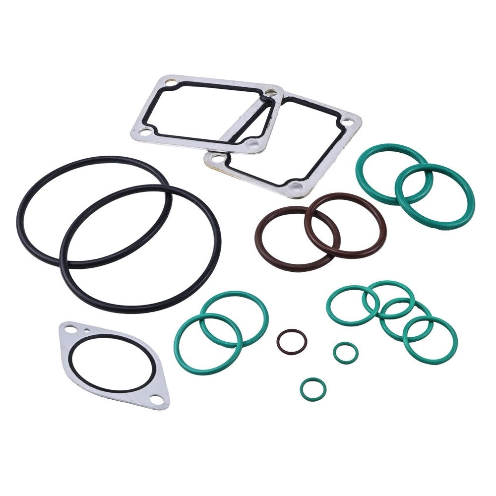 Oil Cooler Gasket Kit 189-1814 for use with Caterpillar CAT Engine 3406C 3406E C-12 C-15 3406B C16