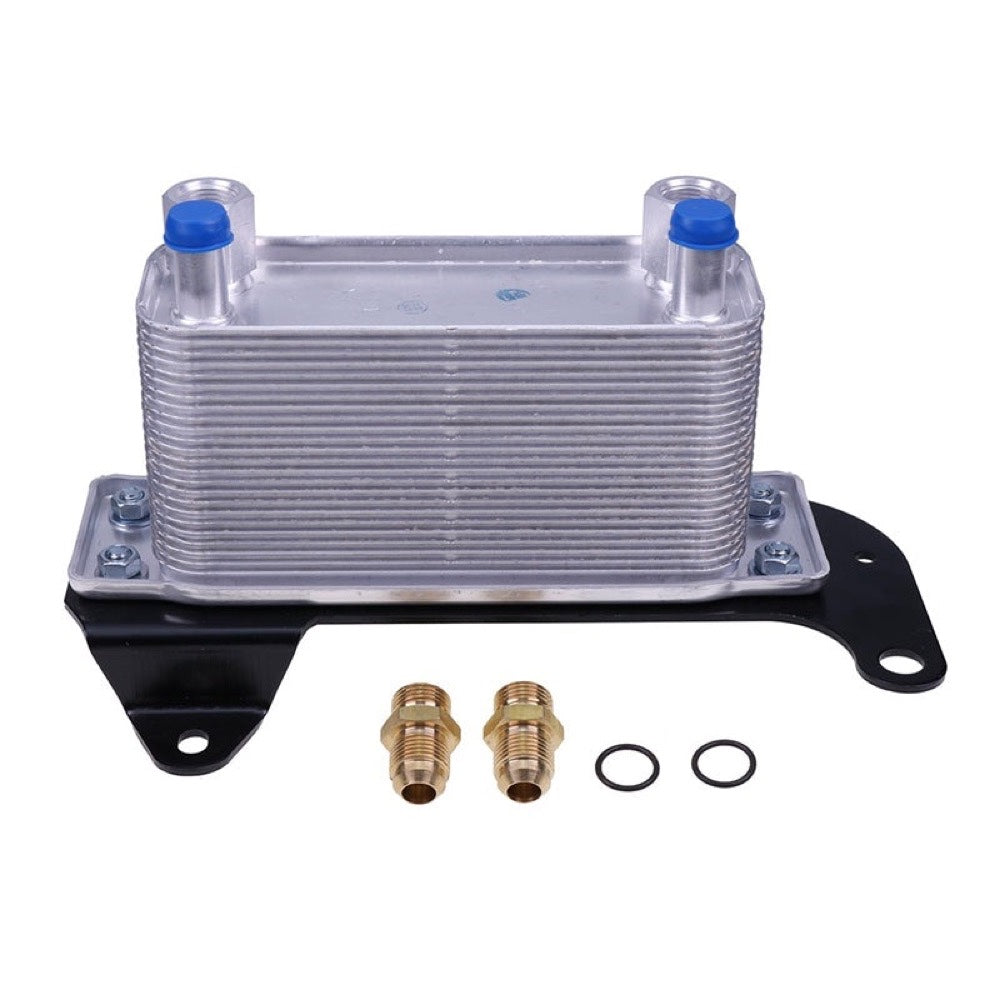 Oil Cooler RE201108 fits John Deere Engine 4045 Loader 310J 310SJ 315SJ 325J 410J Tractor 7710 7810 Dodge Ram 2500 3500 5.9L