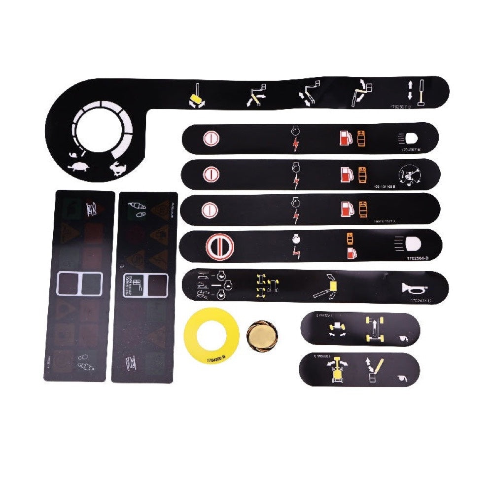 Platform Console Decal Kit 1001119562 compatible with JLG Telescopic Boom Lift 600S 600SJ 660SJ