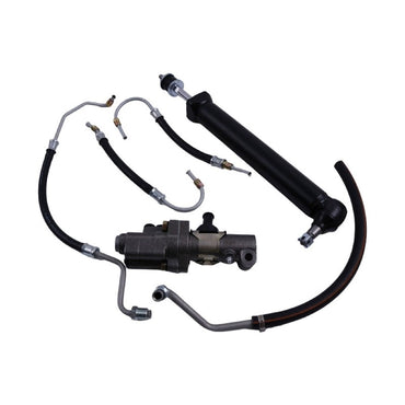 Power Steering Valve Cylinder & Hose Kit 1509003 1505001 1502007 for use with Chevrolet Corvette Base 5.3L 5.7L 7.0L 7.4L 1963-1979
