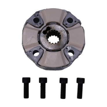 Pump Coupling Assembly FYB00000114 With Hub suitable for John Deere Engine 6068 Excavator 200CLC 225CLC 180 220DW 250GLC 270CLC 190DW