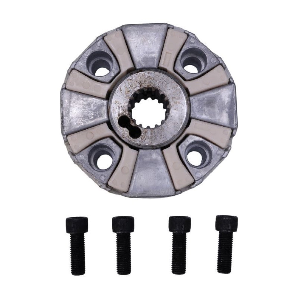 Pump Coupling Assembly FYB00000114 With Hub suitable for John Deere Engine 6068 Excavator 200CLC 225CLC 180 220DW 250GLC 270CLC 190DW