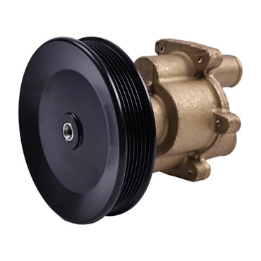 Raw Sea Water Pump with Pulley 46-8M0118067 46-862914T10 468M0122655 fits Mercury Mercruiser Engine 4.3L 5.0L 5.7L 6.2L 350 357 383 MAG MPI