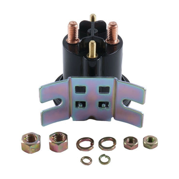 Relay Switch DC Contactor Solenoid 684-1261-212 compatible with Trombetta PowerSeal 4 Terminals Current 150A Max 800A with Nuts and Bolts