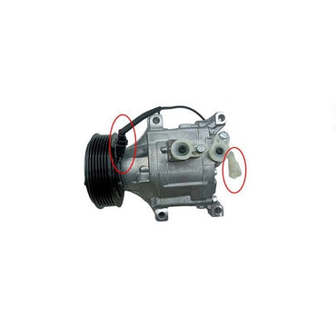 SCSA06C A/C Compressor MIA10103 compatible with John Deere Tractor 4320 4520 4720