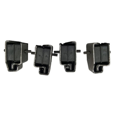 Set of 4 pcs Engine Mount 20T-01-71310 for use with Komatsu WA30-5 WA20-2 PC25-1 WA50-3 WA40-3 PC30-7 PC45 PC40R-7 PC38UU-2