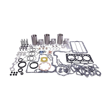 Standard Overhaul Rebuild Kit compatible with Kubota Engine D750 D750B D750-B Tractor B1200 B7100 B5100D-P B5200D B5200E B1702DT