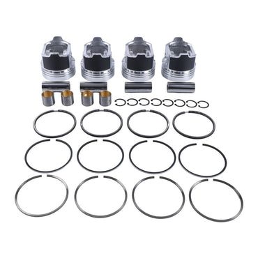 STD Piston Kit with Ring suitable for Kubota Engine V2203 Bobcat 753C 763 773 S130 S150 S160 S185 331 334 341 5600 S175 S530 T190 T140