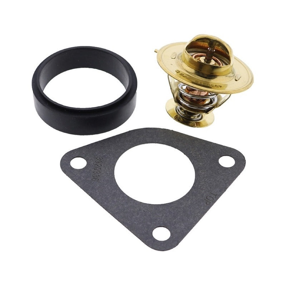 Thermostat with Gasket Bushing 3917324 suitable for Cummins Engine 4B3.9 4BT3.9 4BTA3.9 6B5.9 6BT5.9 6BTA5.9