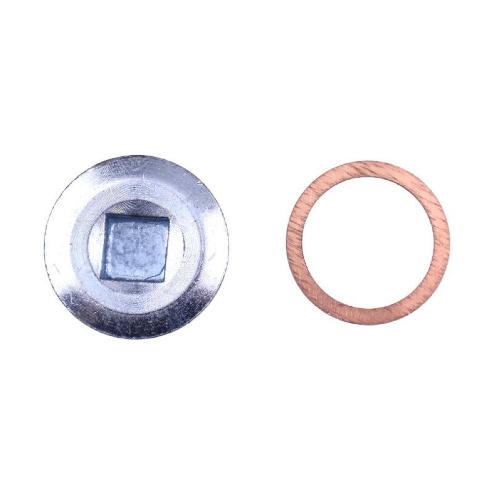 Threaded Plug With Sealing Washer 3282266 5528109 3287561 suitable for Cummins Engine QSB5.9 ISF3.8 QSF2.8 ISB4.5 B5.9 Hyundai Loader HL730-7A HL740-9 HL760-9