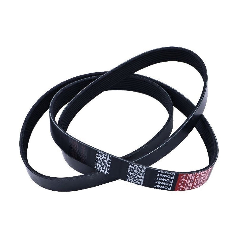 V Ribbed Belt T428705 suitable for John Deere Engine 3029 4045 6068 6081 6125 6135 Forwarder 1110G 1210G 1510G Loader 260 270 744H 744J 824J