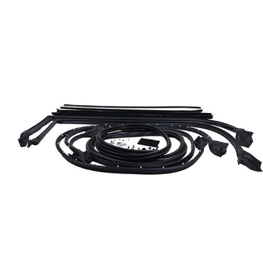 Weatherstrip Seal Kit Door Window Sweep Roofrail Trunk AM-801002277 for use with Chevrolet 1970-1981 Camaro with Decor Trim Pontiac Firebird with Decor Trim