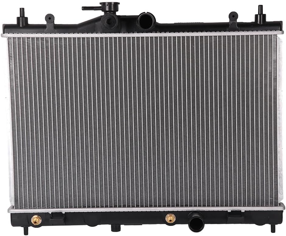 2981 Radiator Compatible with Nissan Versa 1.6L (2009-2011) & 1.8L (2007-2012) – Replaces CU2981, 8012981, 21460EL000 – Aluminum Core Engine Coolant Radiator