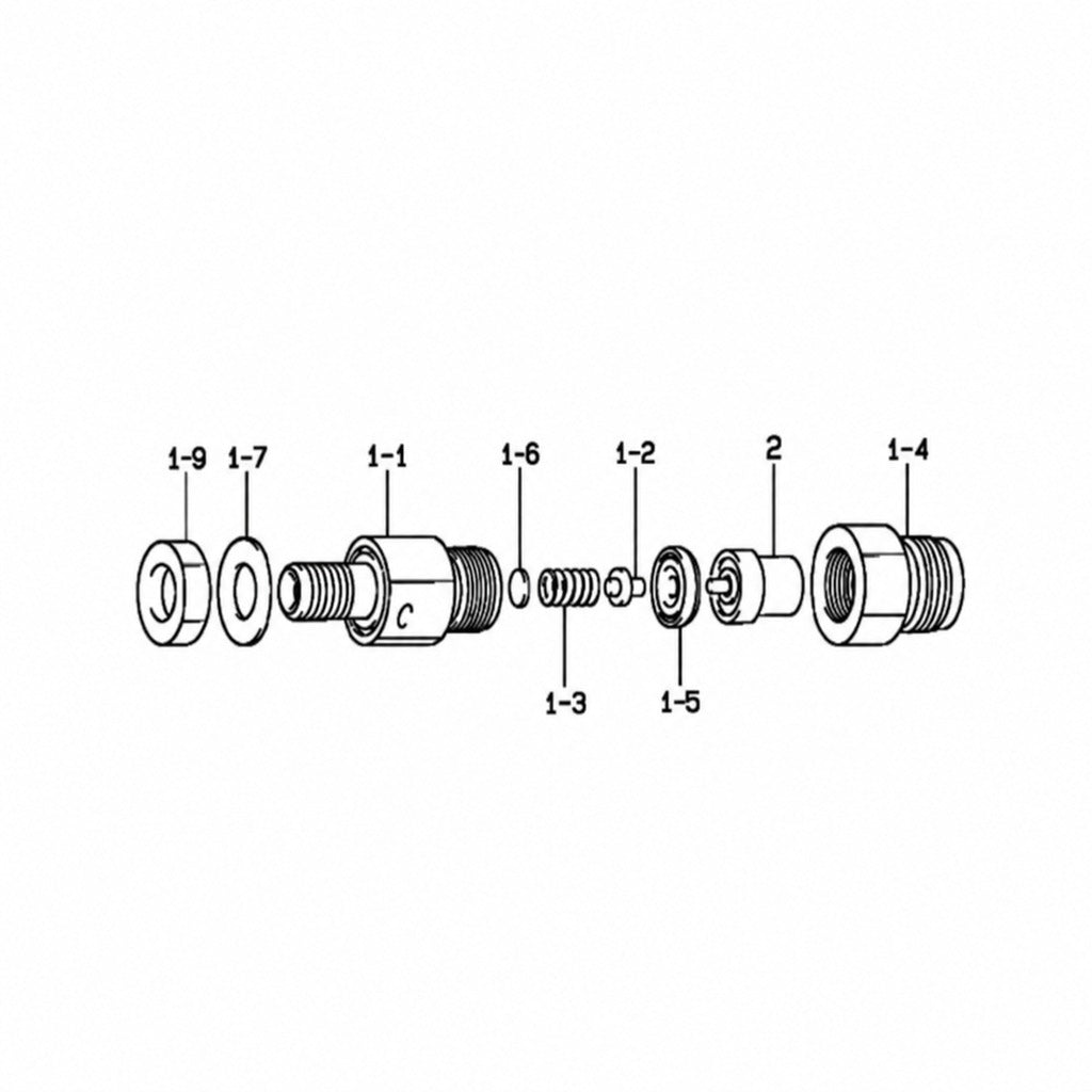 Fuel Injector 31361-18000 3136118000 for MITSUBISHI 6DR5