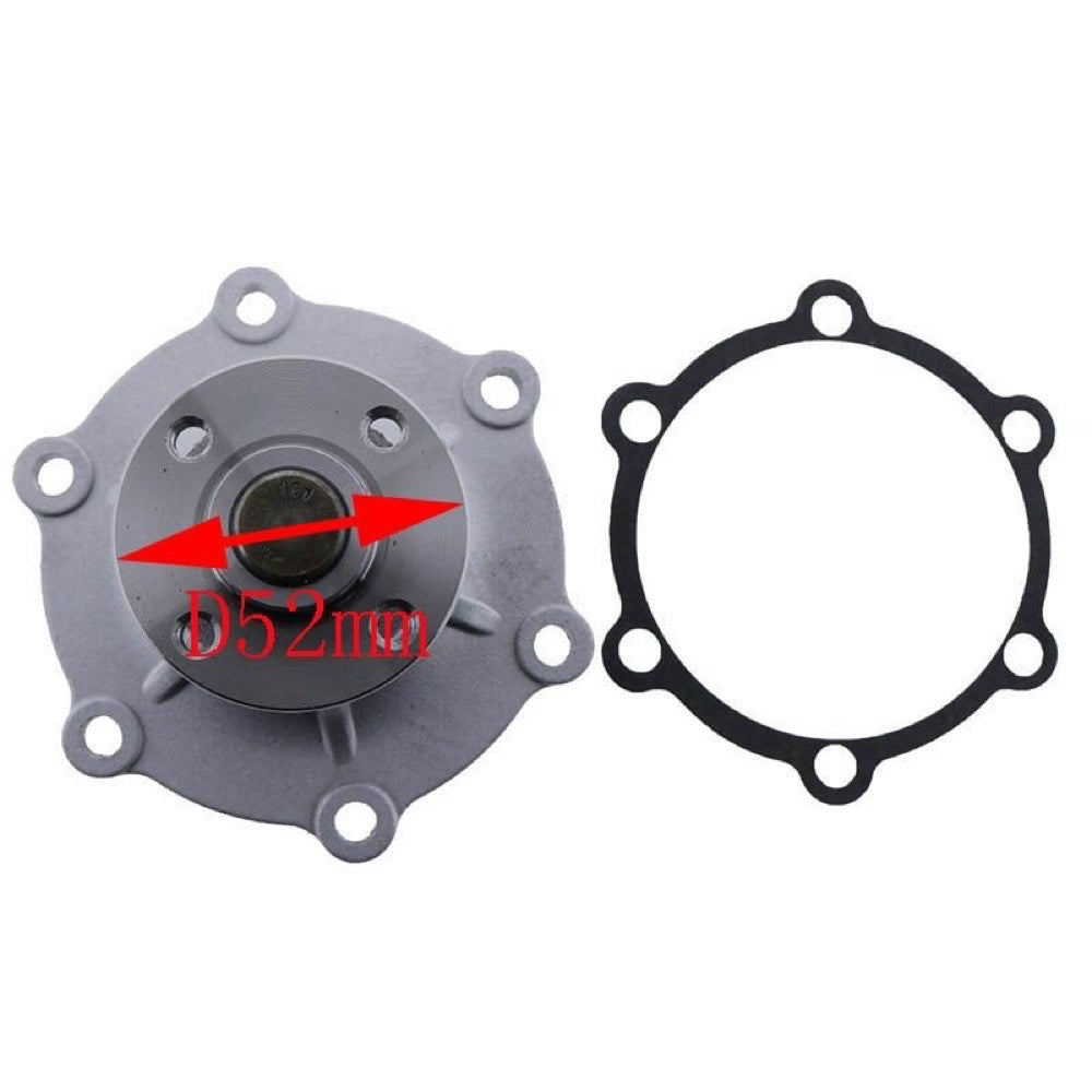 6 Bolts Water Pump 16120-32082-71 for use with Toyota Engine 2J 2JT 5P Forklift 2FDC20 2FDC25 FDC18 FDC23 2FDC30 FDC28 2FG28 2FG30 3FD20 3FD25 4FD20 4FD23 4FD25 FD23