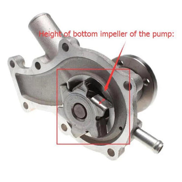 Water Pump 7509-10102 fits Kubota Engine D902 D722 Tractor M7-131P M7-151P M7-151S