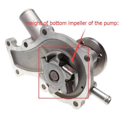 Water Pump 7509-10102 fits Kubota Engine D902 D722 Tractor M7-131P M7-151P M7-151S