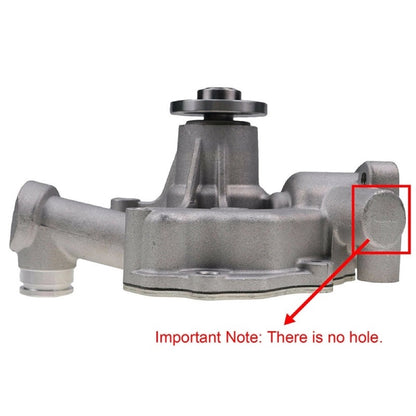Water Pump AM881433 compatible with Yanmar Engine 3TNE74 3TNV76 3TNA72UJ2F John Deere Tractor X495 X595