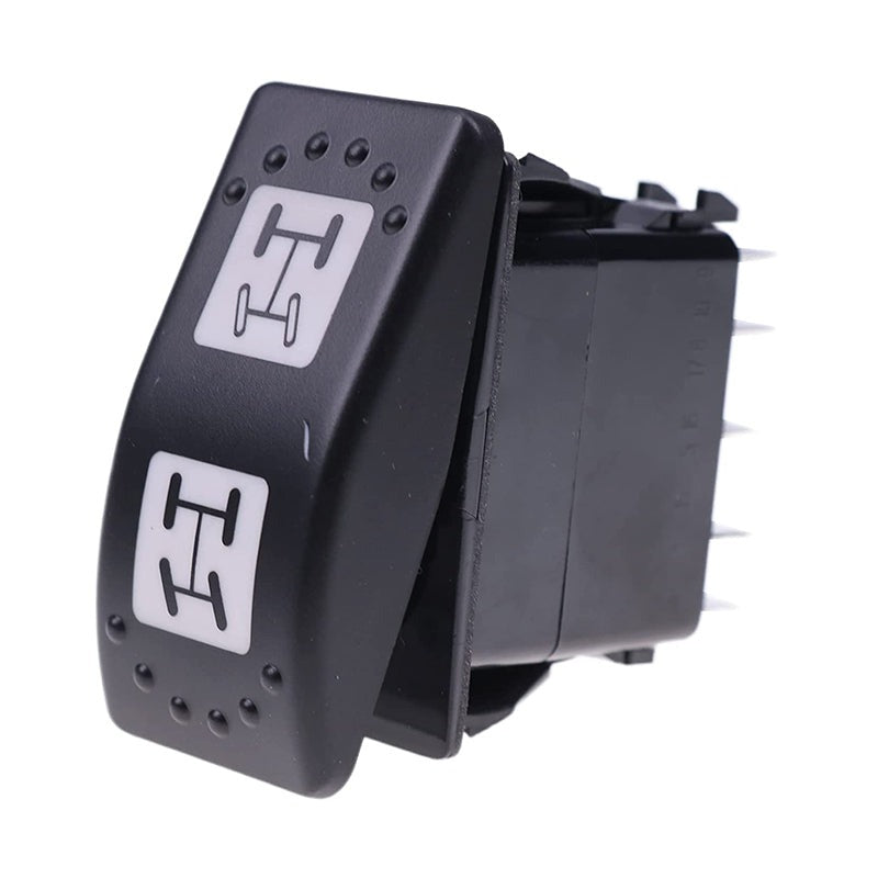 10 Pin 21V Four Wheel Drive Switch 710001737 compatible with Can-Am Maverick MAX 1000 Commander 800 1000