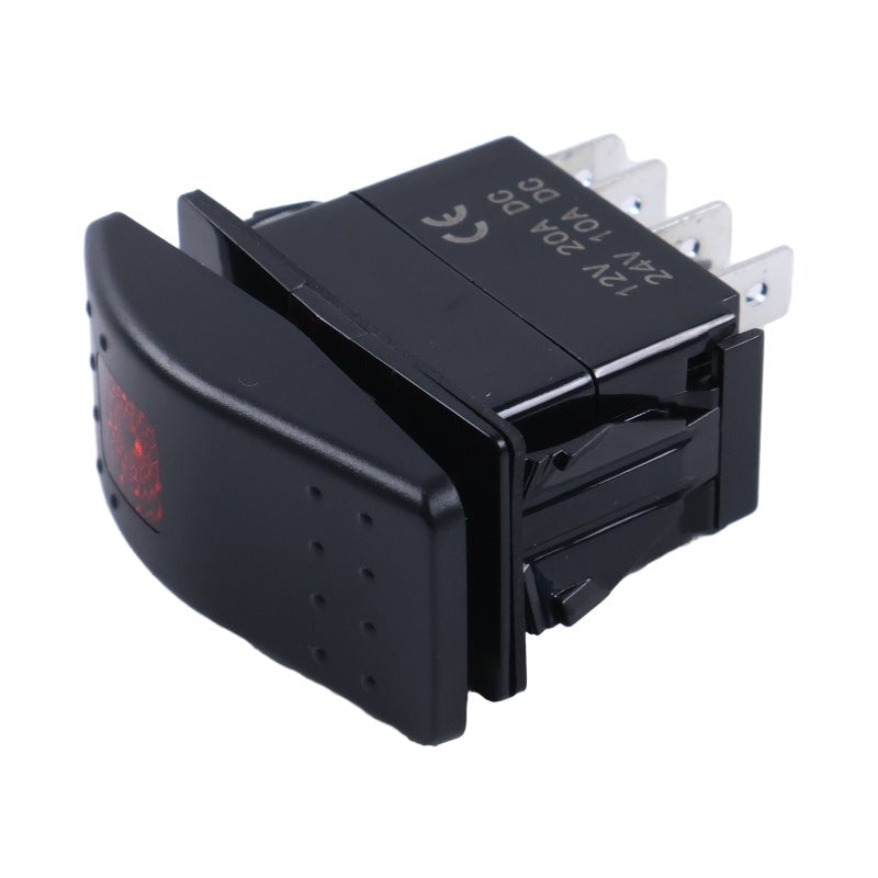 12V 20A 5 Pin Rocker Switch 308-1062 03081062 fits Onan Cummins Gasoline Genset
