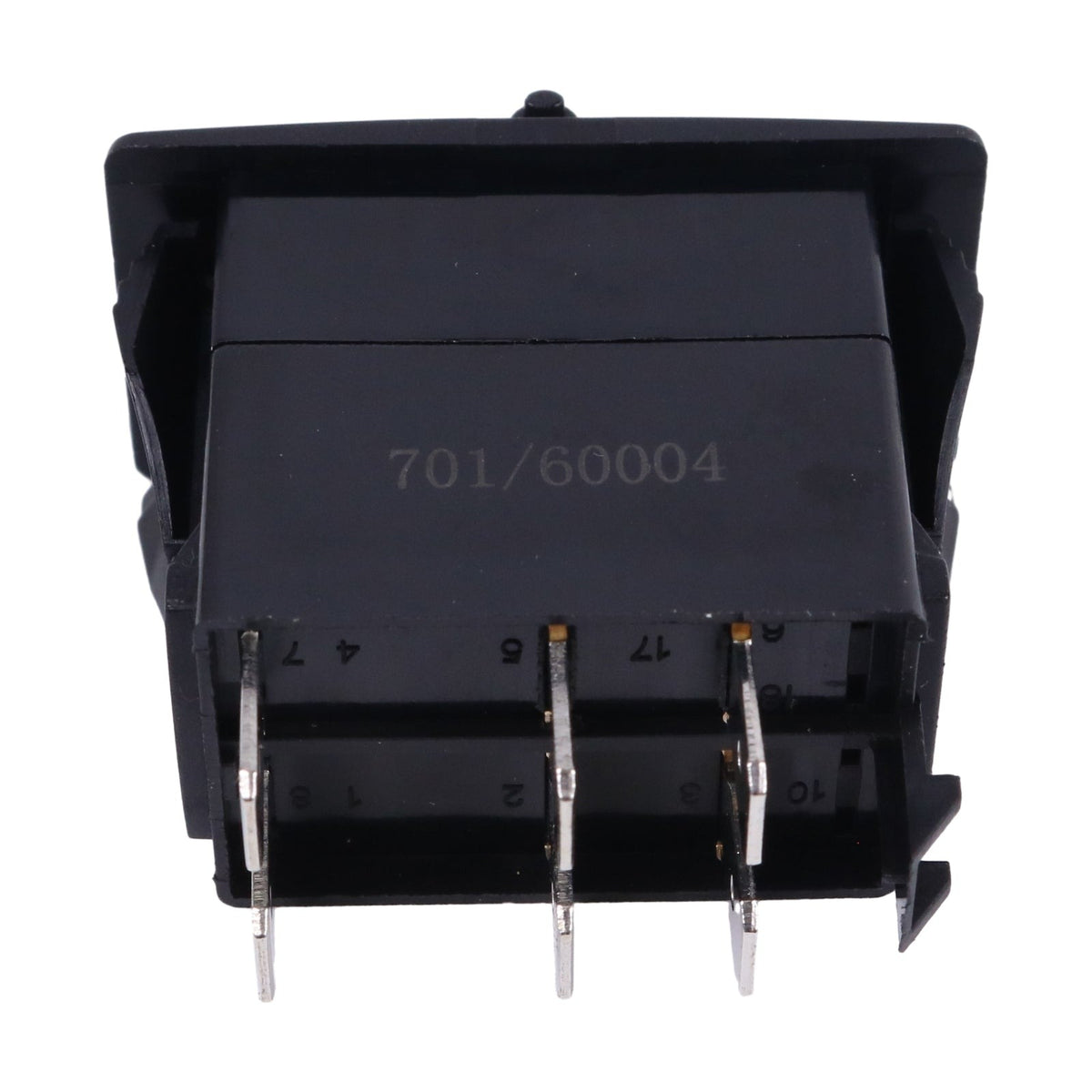 12V 6Pin Panel Switch 701/60004 fits JCB Loader 1400B 1550B 1600B 1700B 214 215 216 217 3C 3CX 3D 3DX 4C 4CN 4CX
