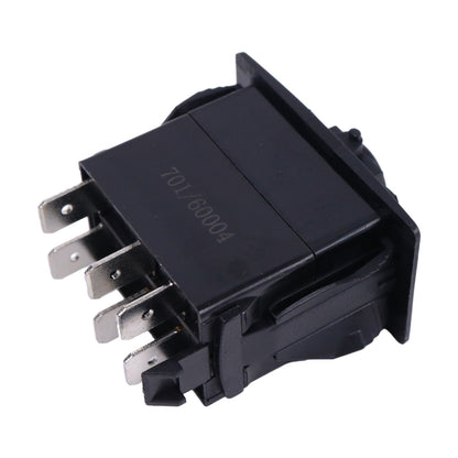 12V 6Pin Panel Switch 701/60004 fits JCB Loader 1400B 1550B 1600B 1700B 214 215 216 217 3C 3CX 3D 3DX 4C 4CN 4CX