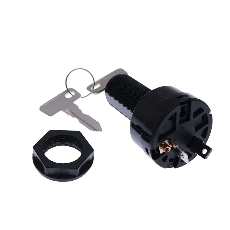 2 Pins Ignition Switch With 2 Keys 1018414-01 1025715-01 suitable for Club Car Golf Cart DS 48-Volt Electric 1996-2002 Precedent