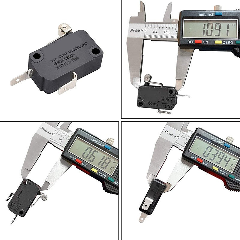 2pcs Micro Switch 10896 compatible with EZGO Accelerator 1994-Up TXT PDS/DCS Golf Carts