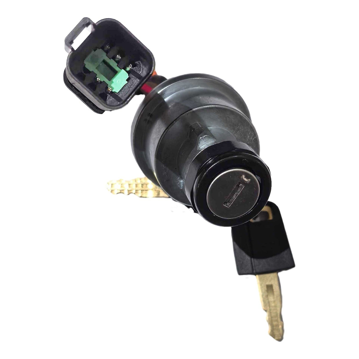 4-Position 5-Pin DT Connector Ignition Switch with 2 Keys 255-2752 suitable for Caterpillar CAT Excavator 312 320 336 Truck 725C 730C 740B Loader 930K 938K