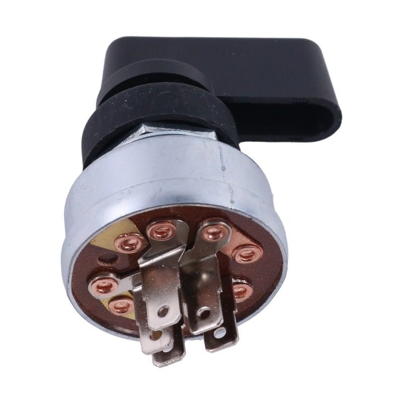 4-Position 5-Way Aftermarket Miller 217680 207073 Ignition Switch with Handle & Dust Grommet without Key