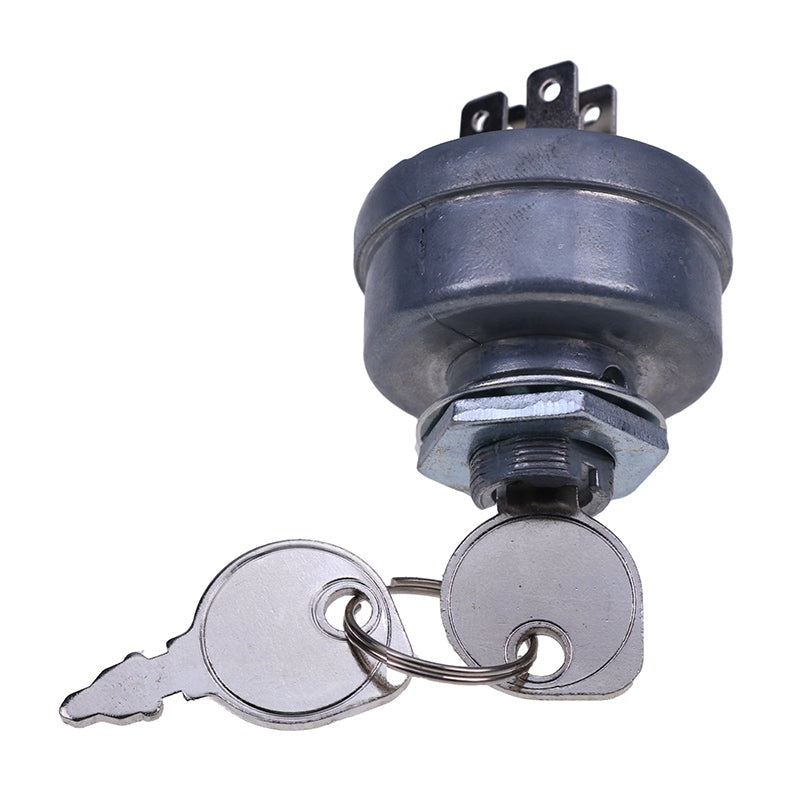 5 Terminal 3 Position Ignition Switch With 2 Keys 4406R 3510-772-003 23-0660 925-0267 compatible with Garden Tractor With Kohler K Engine