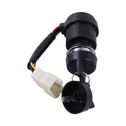 5-Wire 5-Pin Ignition Switch with Key 6800S501A compatible with Engine 170F 178FA 178F 186F 186FA