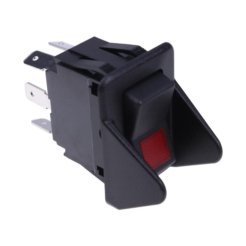 6 Terminal Rocker Switch 30T37620 fits Muncie FR63 FR64 FR67 Series Power Take Off Dump Truck