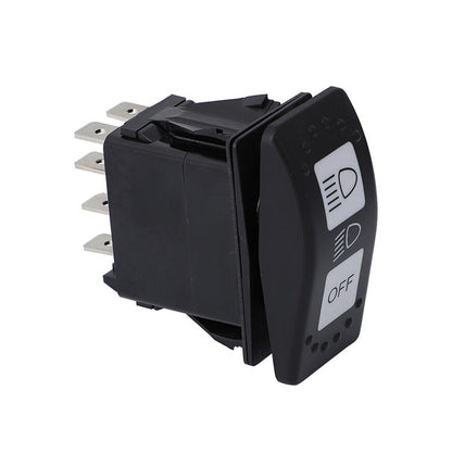 8 Pin 20A 12V Headlight Switch 710004492 compatible with Can-Am UTV Maverick X3 Defender MAX HD8 HD10