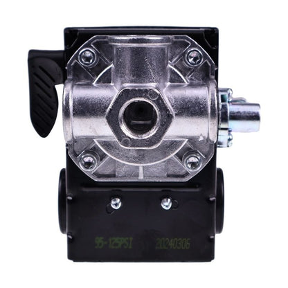 Aftermarket Campbell Hausfeld CW207576AV Pressure Switch with Unloader Valve and Lever for use with Air Compressor