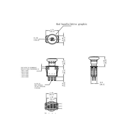 Blade Clutch PTO Switch 771476 776476 compatible with Hustler Super Z 52" 60" 72" 2002-2007 ZR7 Mini Z X One Z4 FasTrak Raptor Sport TrimStar Z Series