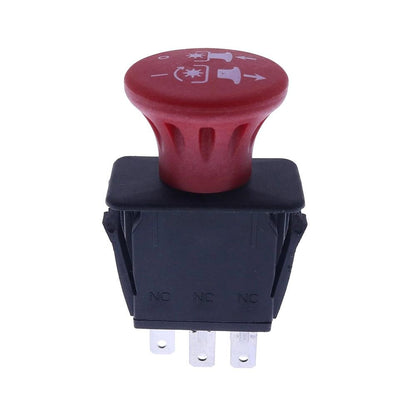 Blade Clutch PTO Switch 771476 776476 compatible with Hustler Super Z 52" 60" 72" 2002-2007 ZR7 Mini Z X One Z4 FasTrak Raptor Sport TrimStar Z Series