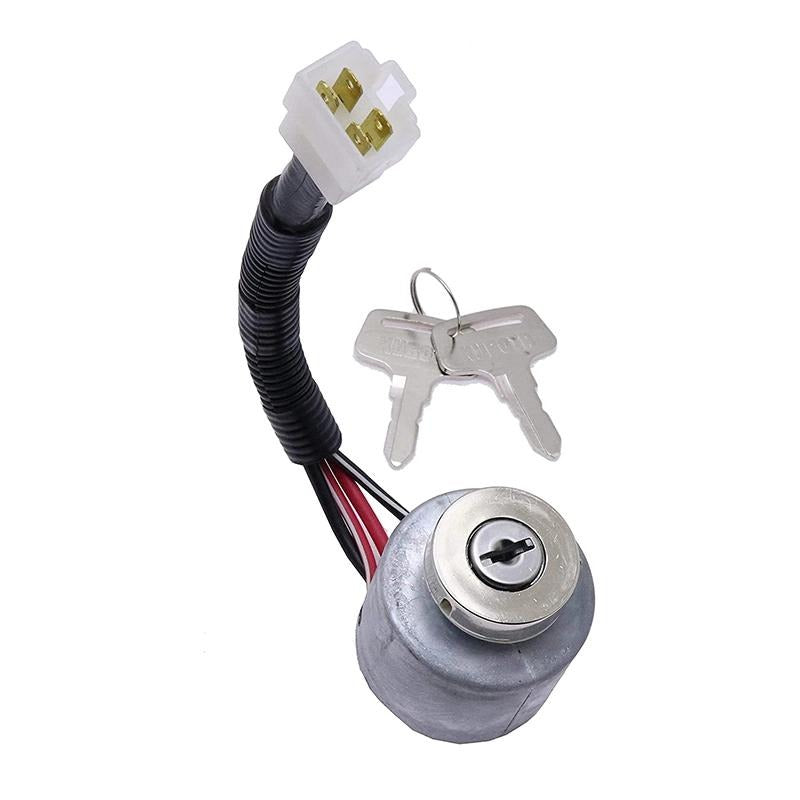 Ignition Starter Switch 66101-55200 fits Kubota Tractor Bx1500D Bx1830D Bx2200D Bx2230D