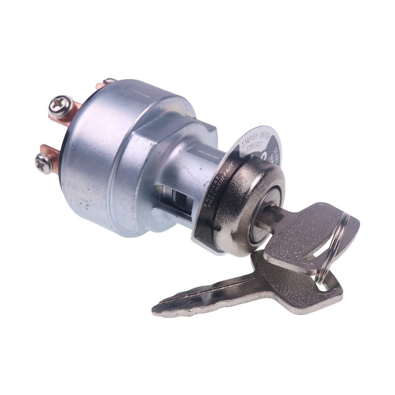 Ignition Starter Switch With 2 Keys 1E013-63590 183827 fits Hyundai 7-Series Skid Steer Loader HSL800-7 HSL850-7