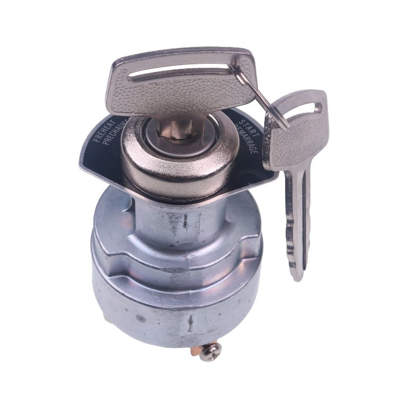 Ignition Starter Switch With 2 Keys 1E013-63590 183827 fits Hyundai 7-Series Skid Steer Loader HSL800-7 HSL850-7