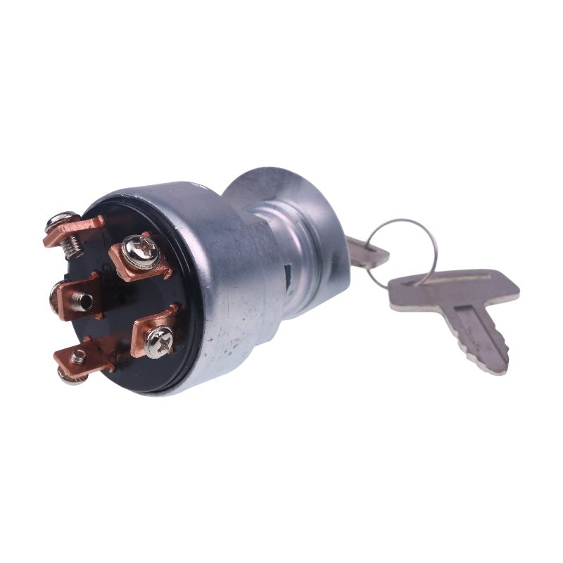 Ignition Starter Switch With 2 Keys 1E013-63590 183827 fits Hyundai 7-Series Skid Steer Loader HSL800-7 HSL850-7