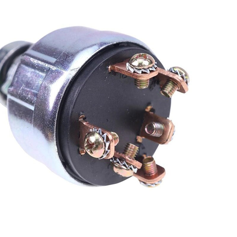 Ignition Switch 2549-1153B 301419-00106 compatible with Daewoo Doosan DH55 DH60-7 DH130 DH170 DH215-9E DH220-3 DH220-5 DH220-9E DH258LC-V