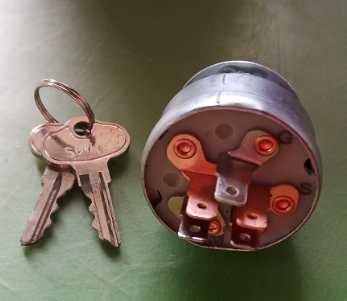 Ignition Switch with 2 Key 102044702 fits Husqvarna HUV 4421 Club Car Carryall 294 XRT 1500 UTV